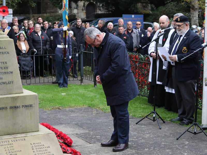 Corby Remembrance Sunday service