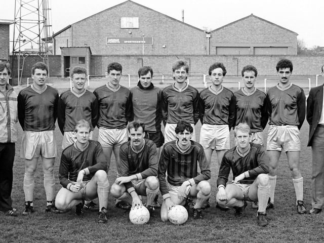 Gretton FC at the Poppies in 1988