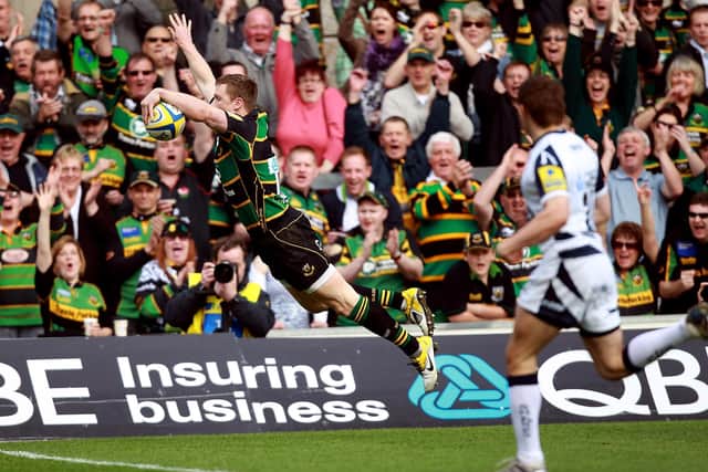 Chris Ashton scored for fun during his time at Saints