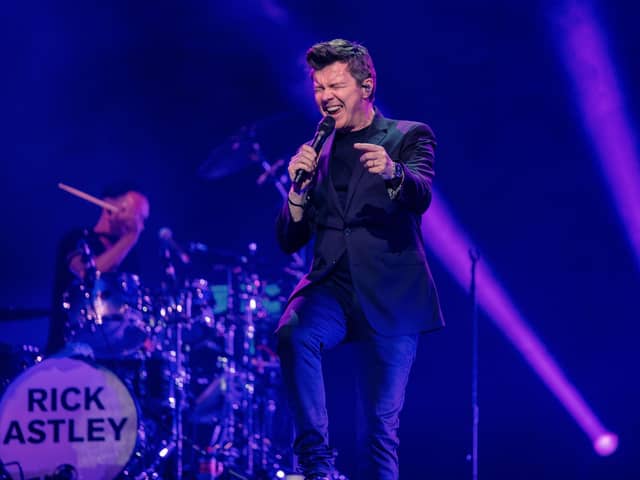 Rick Astley is headlining the closing night of The Classic.