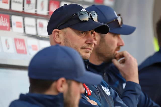 Northamptonshire head coach John Sadler