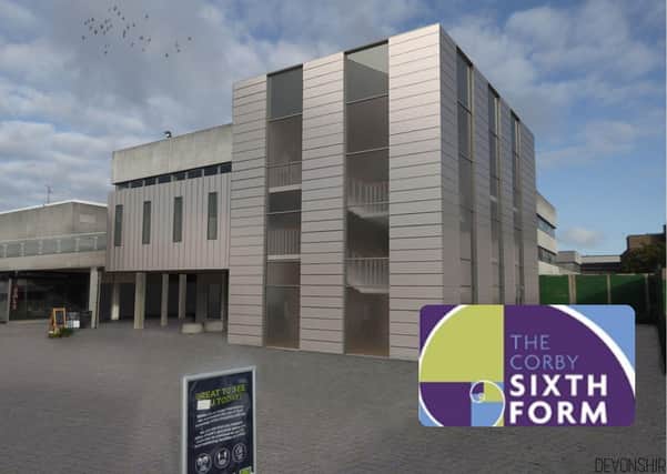 How the new Corby Sixth Form campus, run by Bedford College, might look