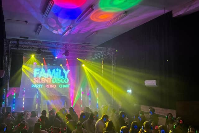 Recent Family Silent Disco event