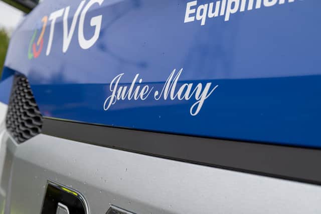 The Wickes safety truck named in honour of Julie May