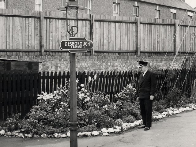 Desborough and Rothwell station 1965
