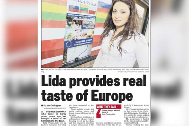 Back in 2012, the ET interviewed Lyda Petraviciute after she opened a European shop in Pytchley Court