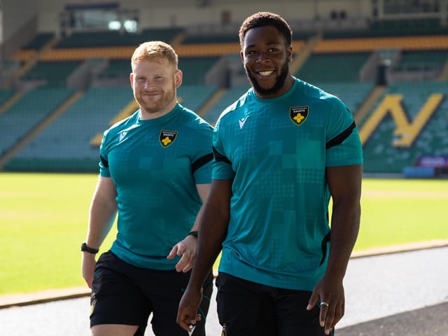 Robbie Smith and Manny Iyogun