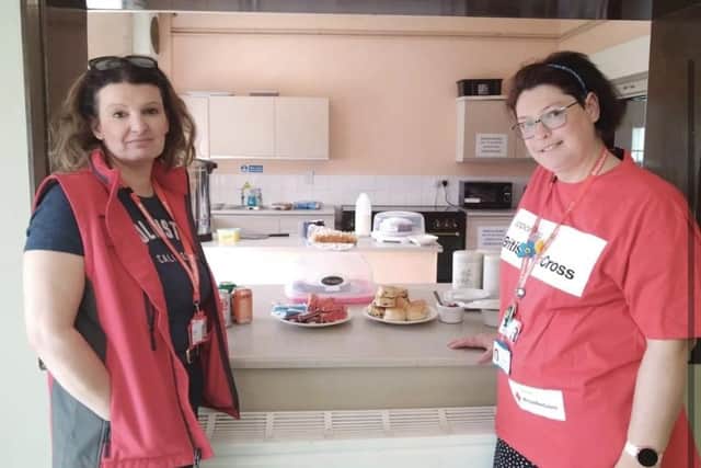 A community centre in Corby hosted an afternoon tea event last week in order to raise money for the Red Cross