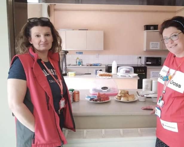 A community centre in Corby hosted an afternoon tea event last week in order to raise money for the Red Cross