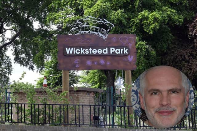 The craft market at Wicksteed Park is in memory of Miranda's late husband, Andy Simms