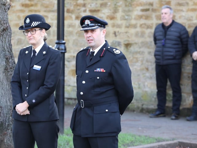 Streets lined in honour of Corby firefighter Hilmi Say