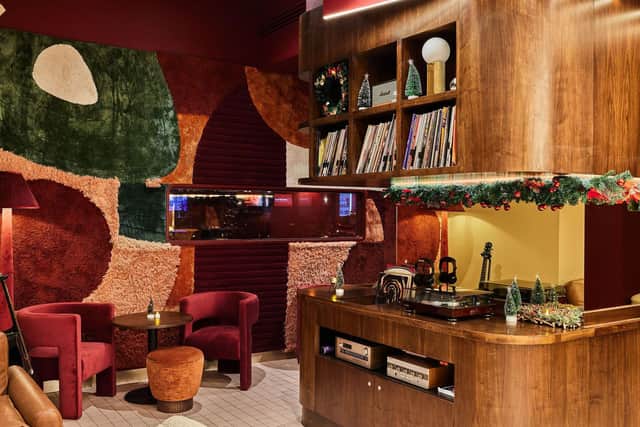 Jones AD's design for the Cumberland Hotel's VIP Lounge.
