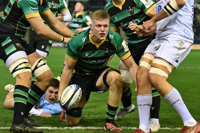 Tom Pearson scored a hat-trick against Bayonne (photo by Ben Stansall / AFP) (Photo by BEN STANSALL/AFP via Getty Images)