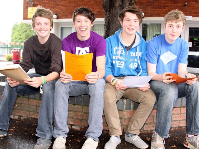 Take a look back at students in Kettering, Corby, Rushden, Wollaston and Wellingborough receiving those all-important results.
