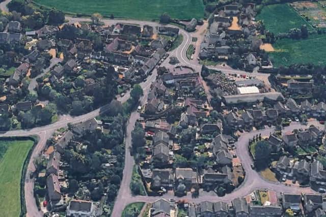 Chelveston, Northamptonshire, where a woman has been murdered. Image: Google