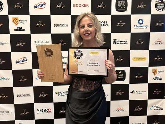 The winner was Louise Ely from Bakeworks Co.
