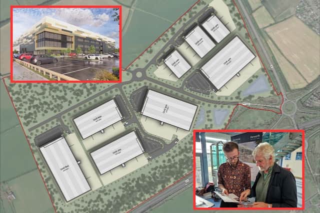 Plans for the 107-acre site off junction 3 of the A14 near Rothwell are expected to be submitted later this year/Harworth Group/National World