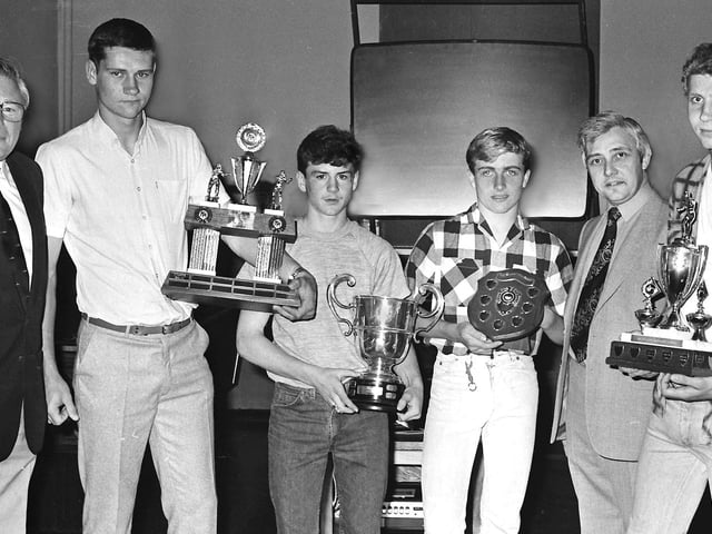 1984 KETTERING BOXING TROPHY PRESENTATIONS