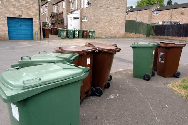 Wheelie bins