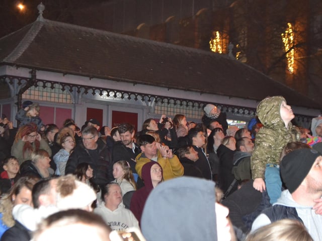 All smiles as Wellingborough officially welcomes the festive season with the annual Christmas lights switch-on