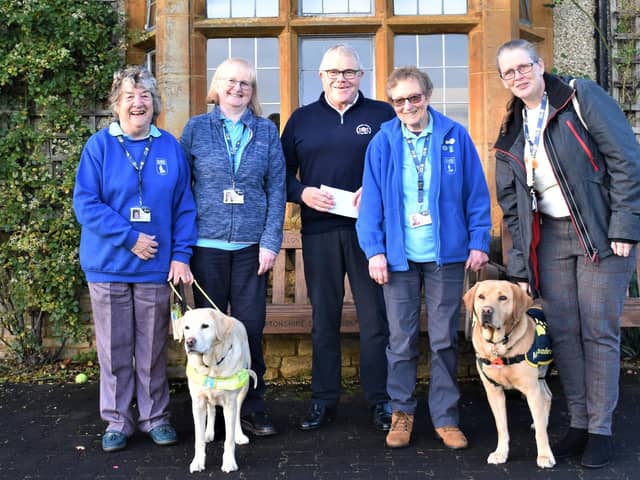 Guide Dogs volunteers attended the Northamptonshire County Golf Club Pro-Am this year