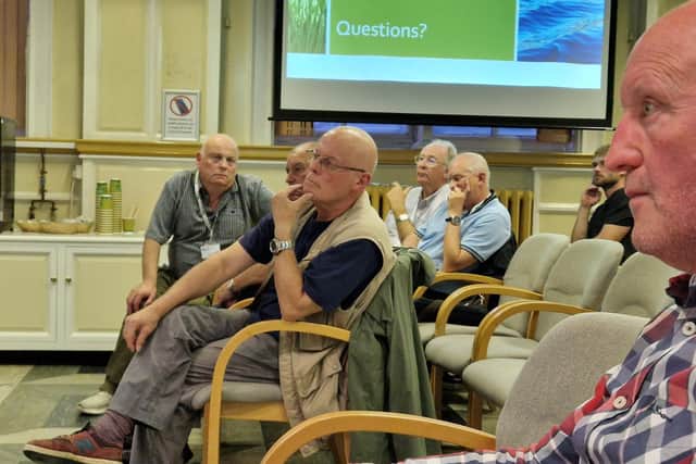 Residents in the flood-affected East Brook Culvert area and councillors attended the meeting at North Northants Council's Kettering offices