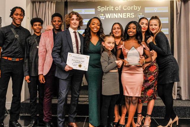 Hearts of Young People took away their award for the fantastic youth group they have set up for teens on the Oakley Vale estate