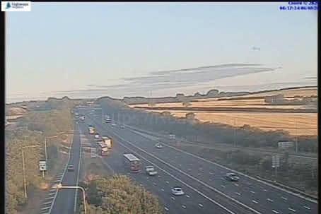 M1 J16-18 is now reopen following a serious collision (National Highways)