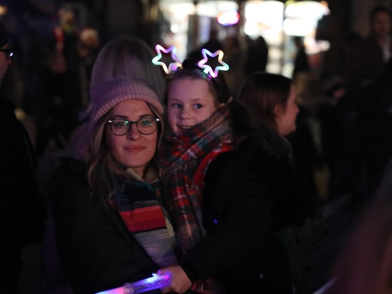 PICTURE SPECIAL: Kettering Christmas lights switch on event 2024
