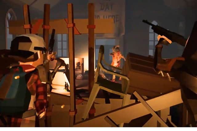 Dead Ahead sees zombies invading the room you're in. Image: Odyssey VR