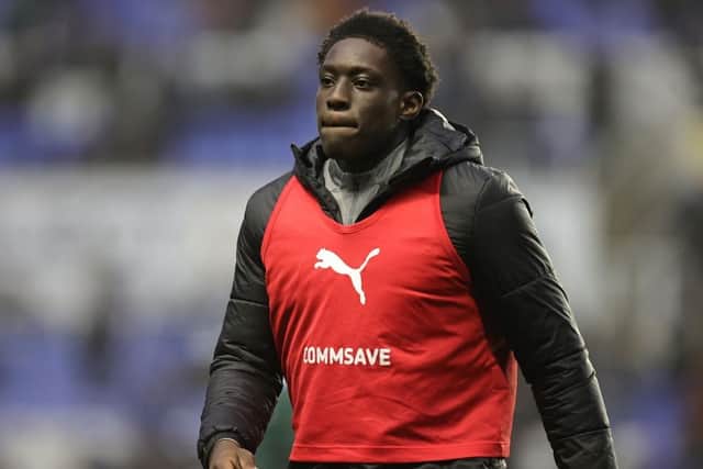 Corby have signed teenage Cobblers striker Fran Obiagwu on a month's loan (Photo by Pete Norton/Getty Images)