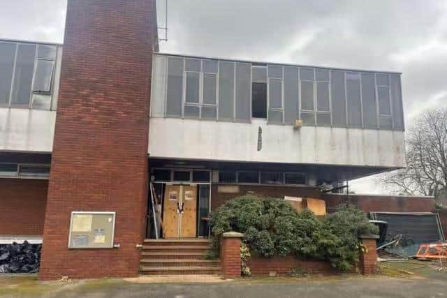 Rushden police station is on the corner of North Street and Shirley Road Credit: Harea Homes