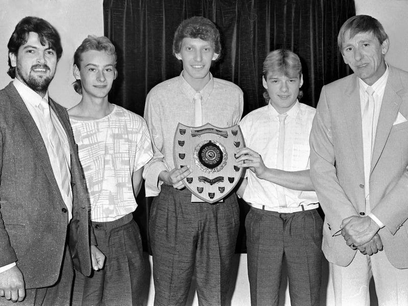 1986 RUSHDEN AND DISTRICT SNOOKER PRESENTATIONS