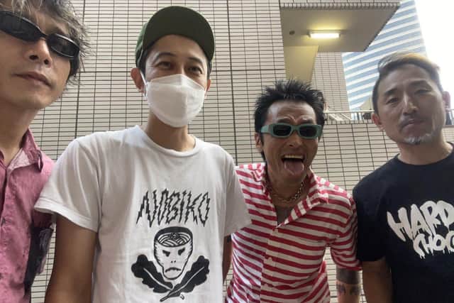 133ANDSPEX, a Tokyo punk rock band, released on a Corby-based record label.