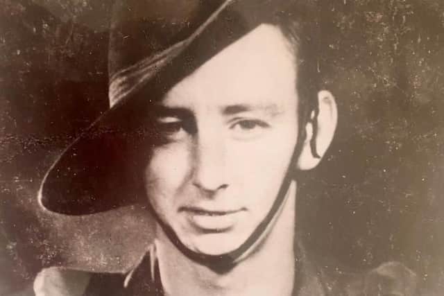 Kelvin Glendenning joined the military to fight in the Second World War