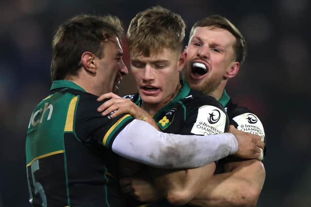 Saints celebrated a memorable win at the Gardens (photo by Mark Thompson/Getty Images)