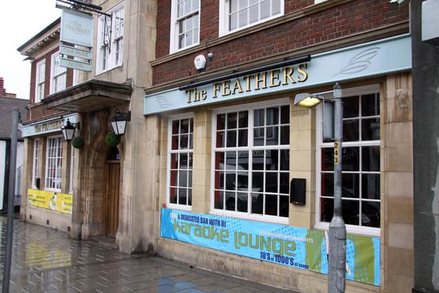 The Feathers following a major refurb in 2010