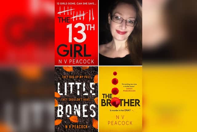With this new book, Nicky will have released three thirllers: Little Bones, The Brother, and The 13th Girl