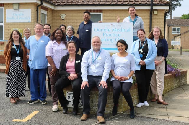 The Oundle team after the busy event.