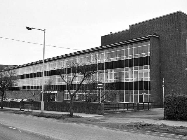 Tresham College in St Mary's Road, Kettering in the 1970s