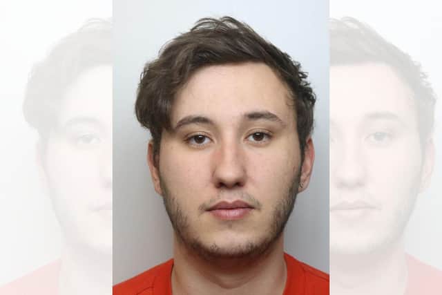 Tyler Kay, jailed for 38 months for inciting racial hatred. Image: Northants Police