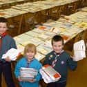 Blast from the past -  Scouts in 2008 in the Scoutpost sorting office/Northants Telegraph