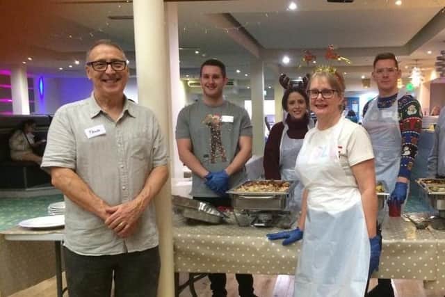 A previous free Christmas Day lunch at The Eden Centre