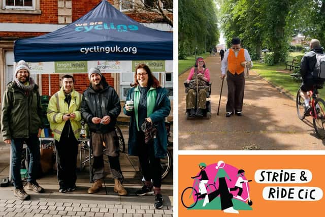 The Active Travel Hub in Kettering/ Amber Waterfield/Stride & Ride CIC