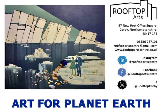'Art for Planet Earth' exhibition will take place in September.