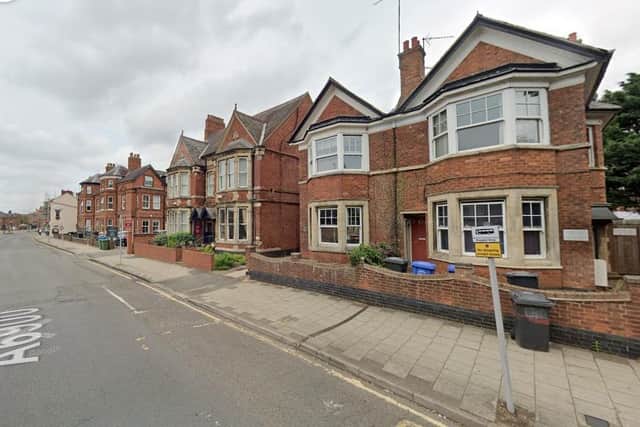 An address in London Road, Kettering was visited by police/ Google