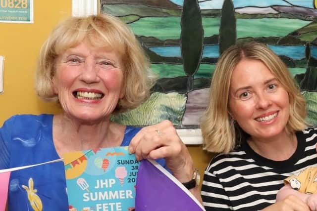 Denise and Charlotte - Johnny's mum and sister