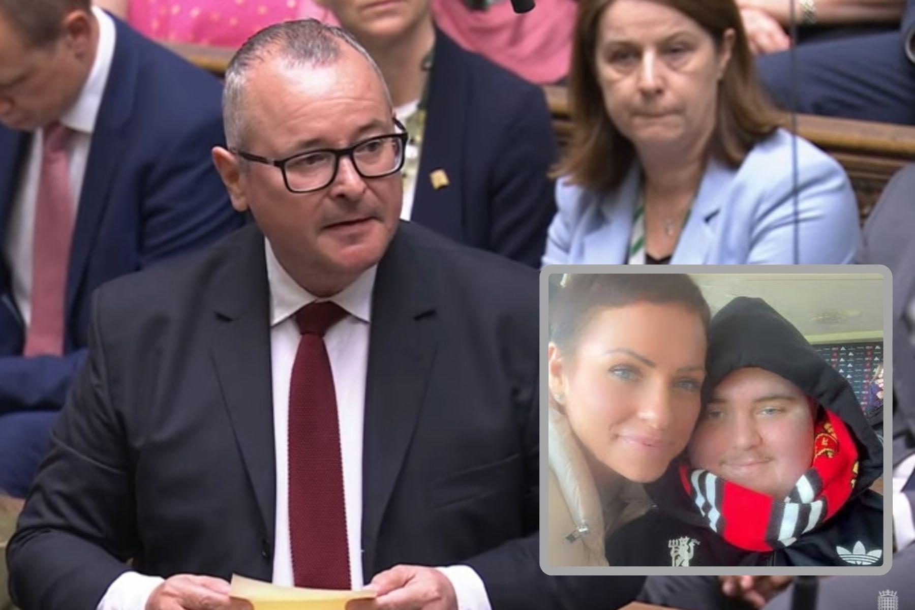 Corby MP raises plight of 14-year-old Max Hall at PMQs as he urges government to ‘move at pace’ with brain tumour research