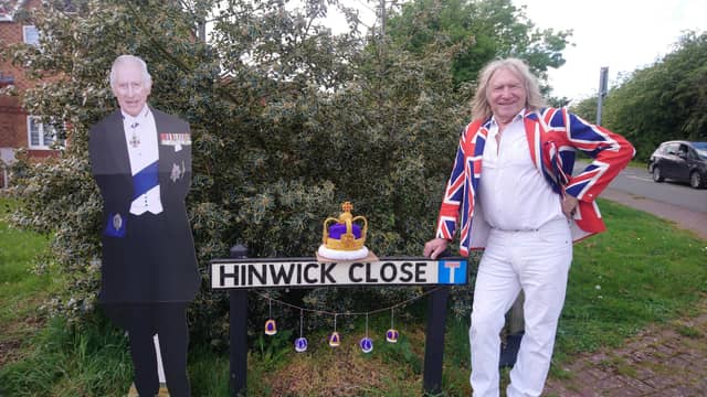 King Charles pops in to see Snowy Ellson in Kettering