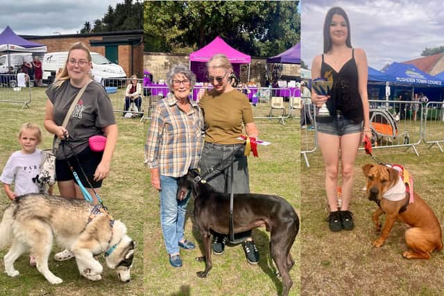 Bark in the Park took place in Hall Park's Walled Gardens this weekend